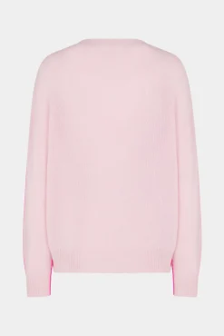 Contrast Color Crewneck Knit