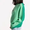 Contrast Color Turtleneck Knit