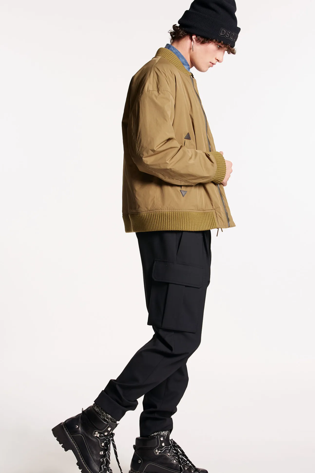 D2 One Pleat Aviator Pants