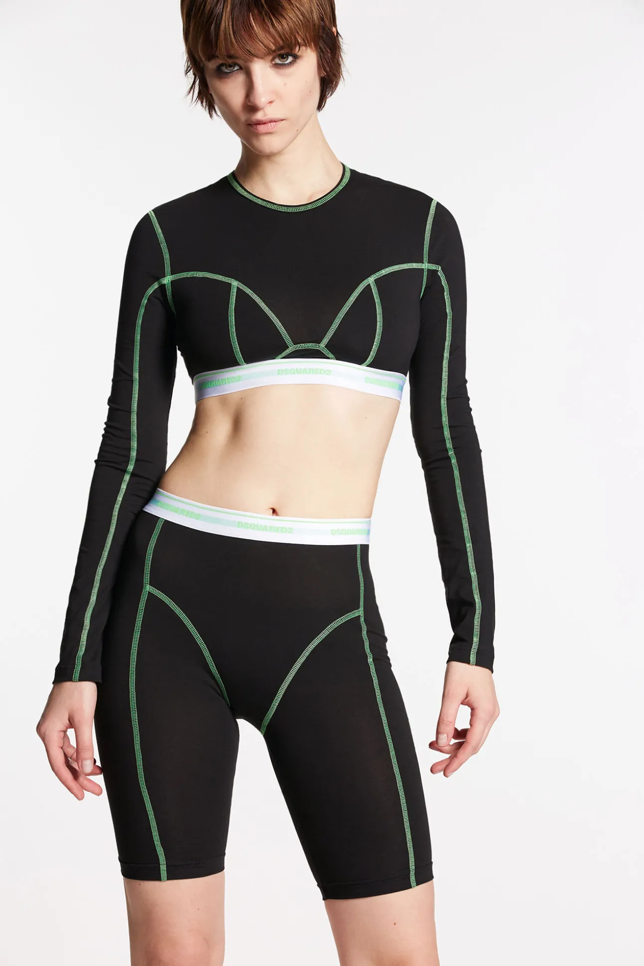 Dsquared2 Band Technicolor Cycling Shorts