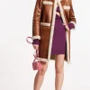 Faux Shearling Coat