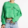 Light Super Ripped Wash Baggy Short