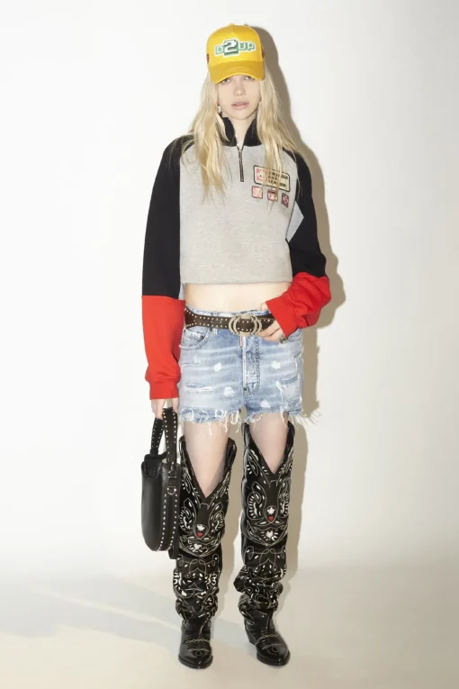 Light Super Ripped Wash Baggy Short