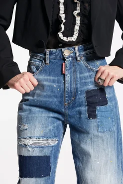Medium Patch Wash Sasoon Jeans