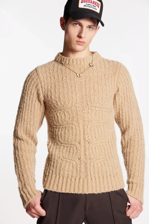 Muscle Half English Rib Knit