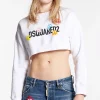 Pac-Man Cropped Cool Sweatshirt
