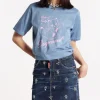 Super Negative Dyed Easy T-Shirt